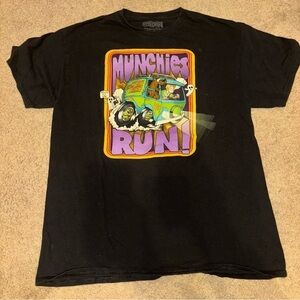Scooby Doo Munchies Run black Shirt, size Large